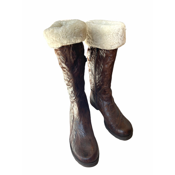 MANAS DESIGN DISTRESSED BOOT FLEECE LINING - Picture 5 of 8